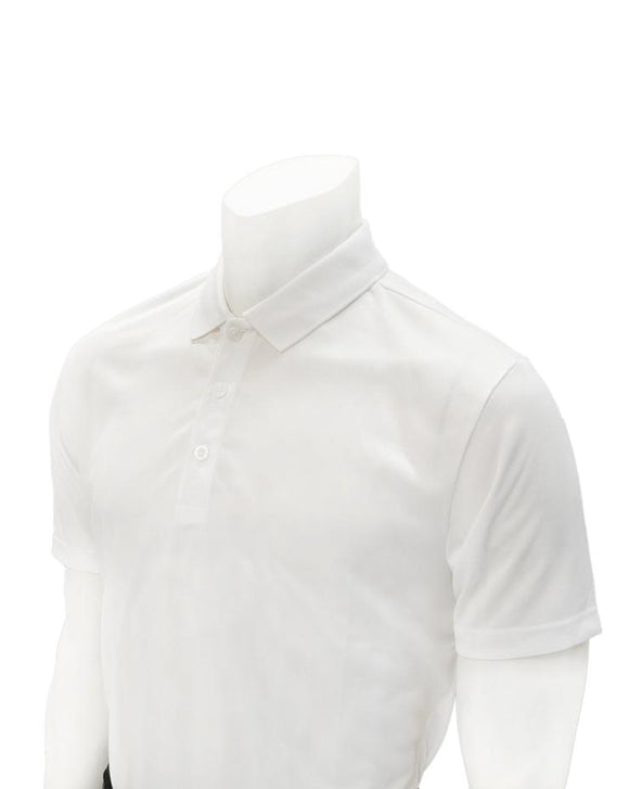 Volleyball Men's White Mesh Shirt with No Pocket
