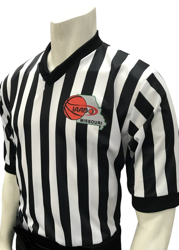 IAABO Missouri Performance Mesh Basketball Men's Referee Shirt