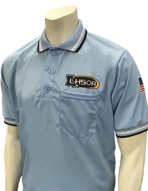 LHSOA Baseball/Softball Powder Blue Umpire Short Sleeve Shirt