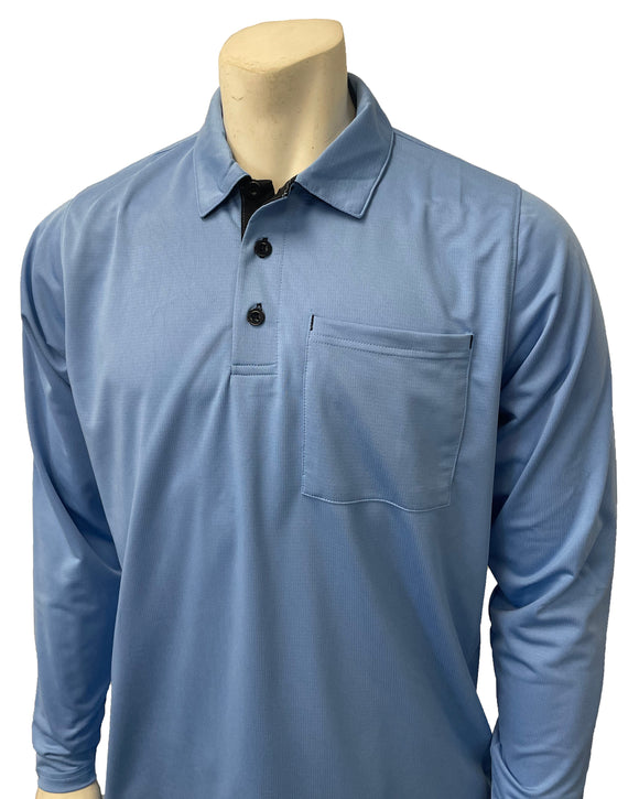 Smitty NEW MLB Style Umpire Long Sleeve Shirt - Blue