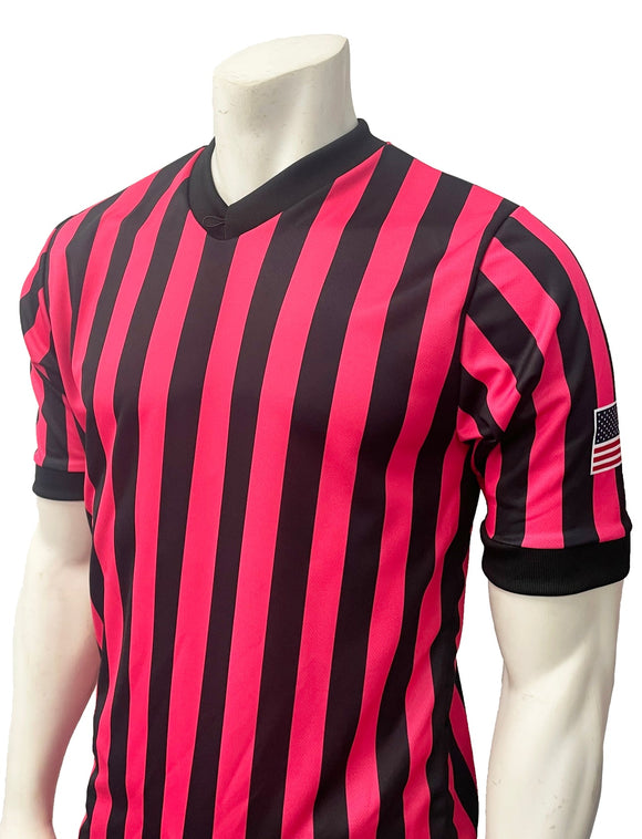 Pink referee deals shirt
