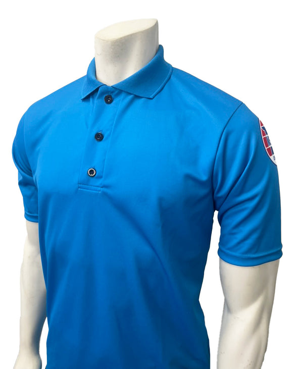 MSHSAA Volleyball Bright Blue Men's Polo