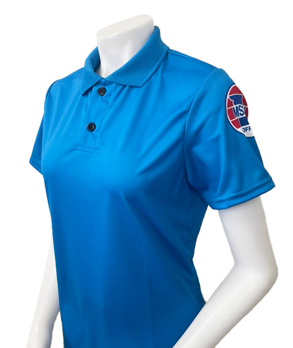 MSHSAA Volleyball Bright Blue Women's Polo