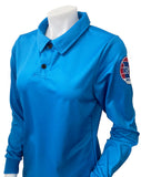 MSHSAA Volleyball Bright Blue Women's Polo