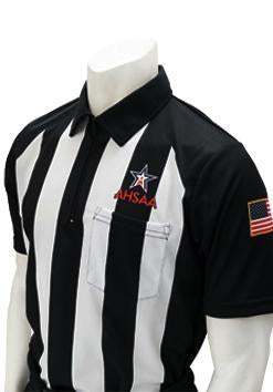 AHSAA Football Body-Flex Short Sleeve Referee Shirt