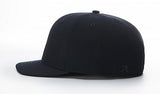 Black Richardson Surge Fitted Umpire Hat - 4 Stitch