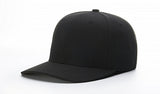 Black Richardson Surge Fitted Umpire Hat - 8 Stitch