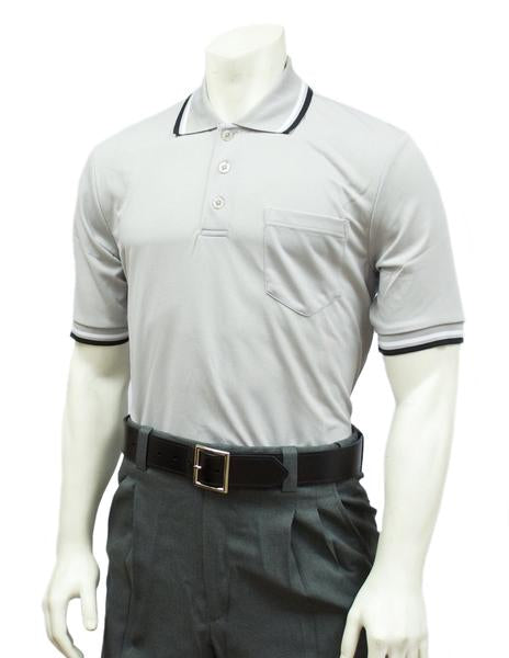 Performance Mesh Umpire Short Sleeve Shirt - Grey