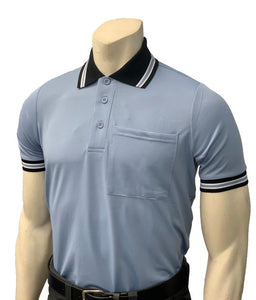 NEW Traditional Body-Flex Umpire Short Sleeve Shirt - Carolina Blue