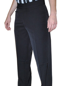 Women's 100% Polyester Flat Front Pants w/ Western Cut Pockets
