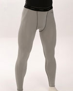 Smitty Grey Compression Tights with Cup Pocket