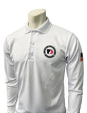 IGHSAU White Men's Volleyball Polo