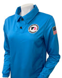 IGHSAU Blue Women's Volleyball Polo