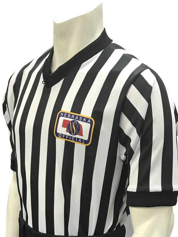 NSAA Basketball Body-Flex Men's Referee Shirt