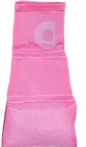Long Neck Single Sided Bean Bag - Pink