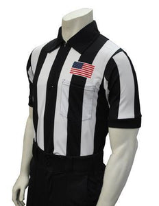 Football Body-Flex 2 1/4" Short Sleeve Shirt w/ Flag Over Pocket