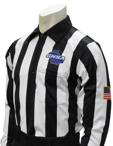 GHSA Foul-Weather Long Sleeve Football Referee Shirt