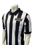 NJSIAA Football/Lacrosse 2 1/4" Body-Flex Referee Short Sleeve Shirt