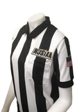 NJSIAA Football/Lacrosse 2 1/4" Body-Flex Referee Short Sleeve Shirt