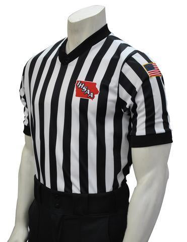 IHSAA Basketball Body-Flex Men's Referee Shirt