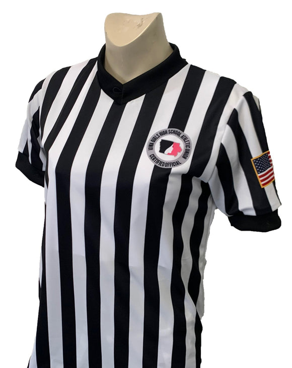 IGHSAU BASKETBALL WOMEN'S BODY-FLEX REFEREE SHIRT