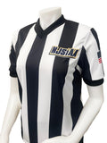 NJSIAA Basketball 2 1/4" Performance Mesh Referee Shirt