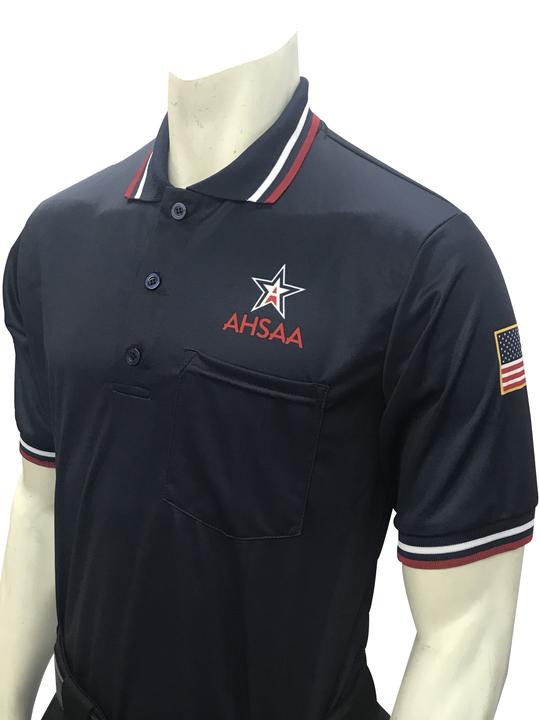 AHSAA Baseball/Softball Umpire Short Sleeve Shirt - Navy
