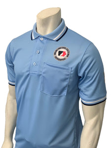 IGHSAU Softball Powder Blue Umpire Short Sleeve Shirt
