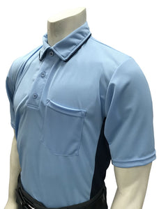 Smitty "Major League" Style Umpire Shirt - Powder Blue