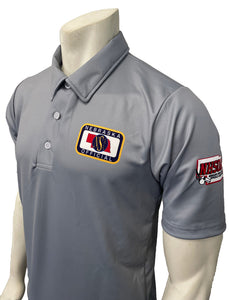 NSAA Volleyball Grey Men's Polo