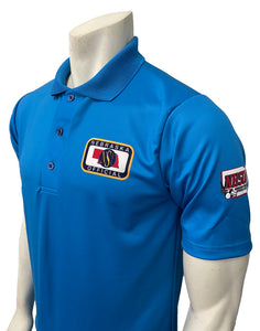 NSAA Volleyball Bright Blue Men's Polo