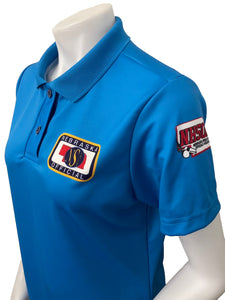 NSAA Volleyball Bright Blue Women's Polo