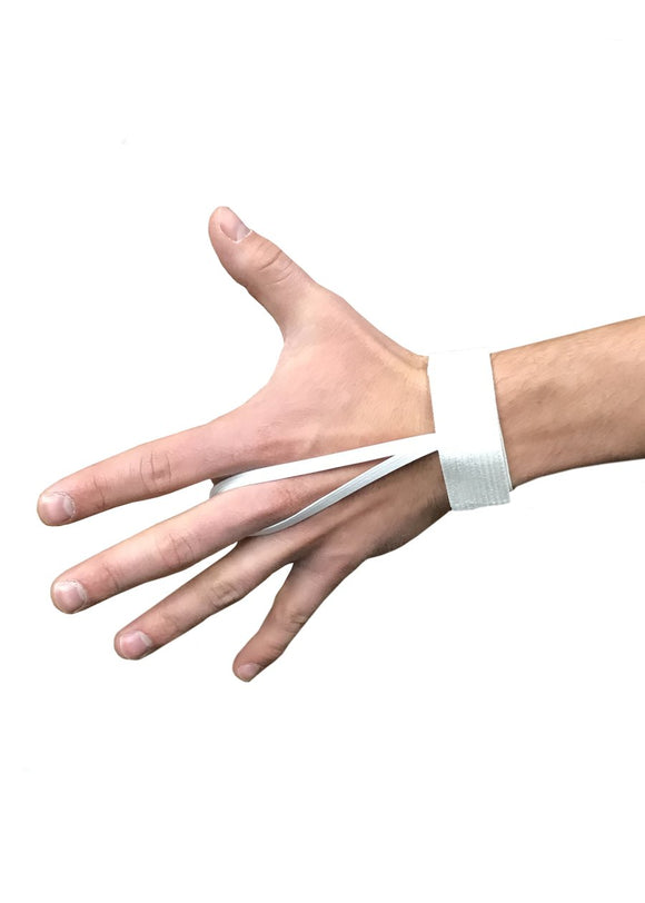 Elastic Wrist Down Indicator - White