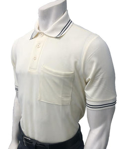 NEW Traditional Body-Flex Umpire Short Sleeve Shirt - Cream